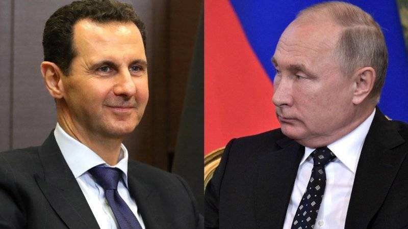 Путин подтвердил готовность РФ помогать Сирии защищать свою независимость