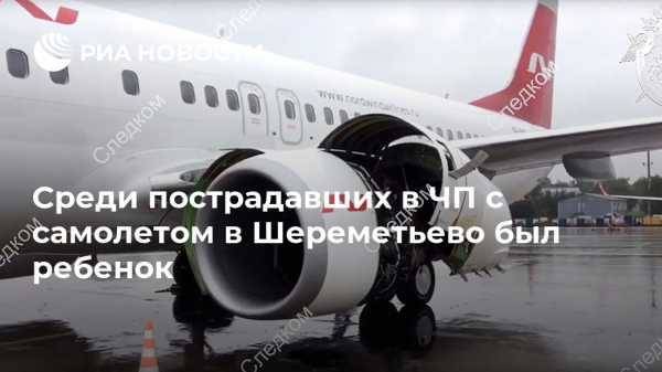 Среди пострадавших в ЧП с самолетом в Шереметьево был ребенок