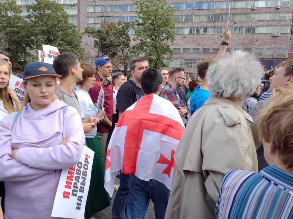 Активисты из Украины и Грузии приехали создать видимость митинга ради ОПГ Навального