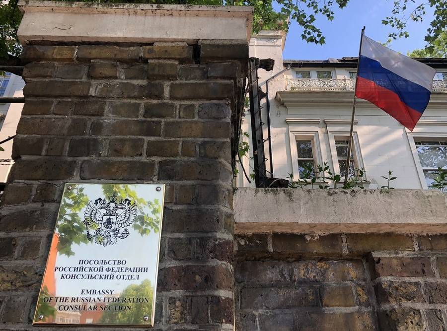 Российское посольство опубликовало карту с украинским Крымом