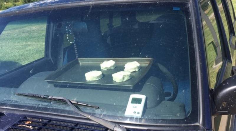 Убийственная жара: в США провели эксперимент – в закрытой на солнце машине испеклось печенье (фото)