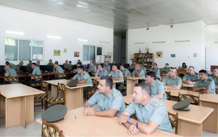 Армянские офицеры прошли тестирование по русскому для поступления в вузы России