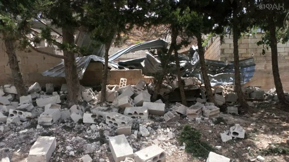Боевики обстреляли город Масьяф в провинции Хама