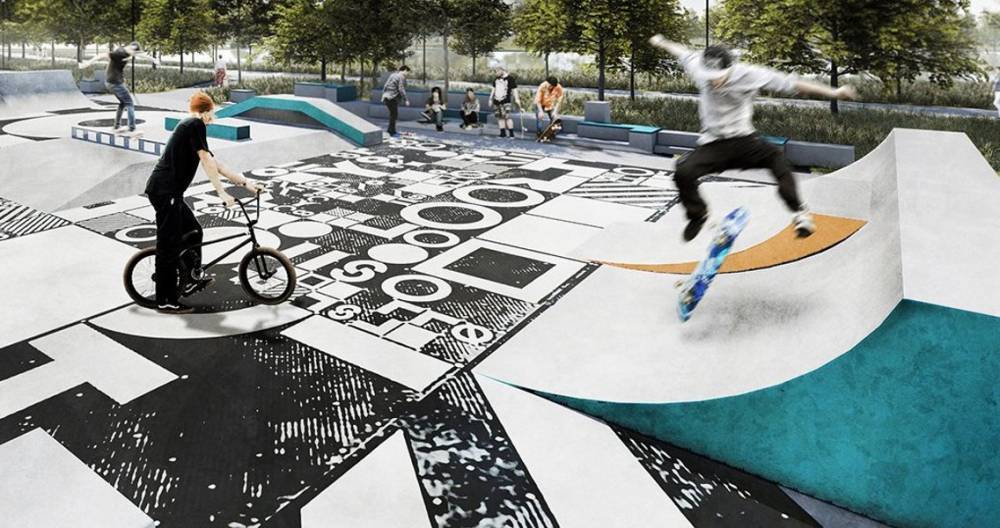 Скейт-парк появится в парке "Дружбы" на севере Москвы