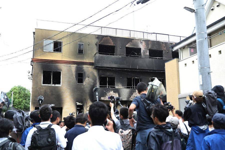 Число жертв пожара в японской студии аниме возросло до 34