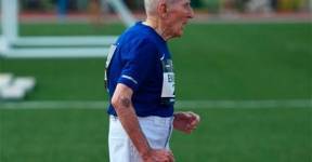 96-летний пенсионер установил мировой рекорд по бегу