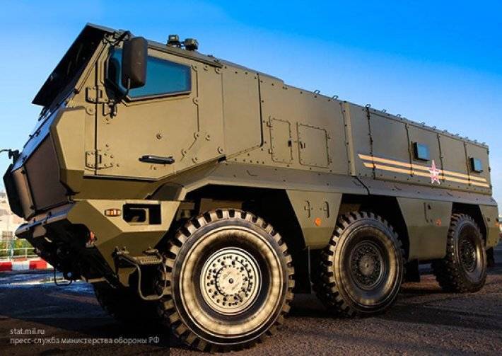 Эксперты назвали тройку лучших бронеавтомобилей российской армии