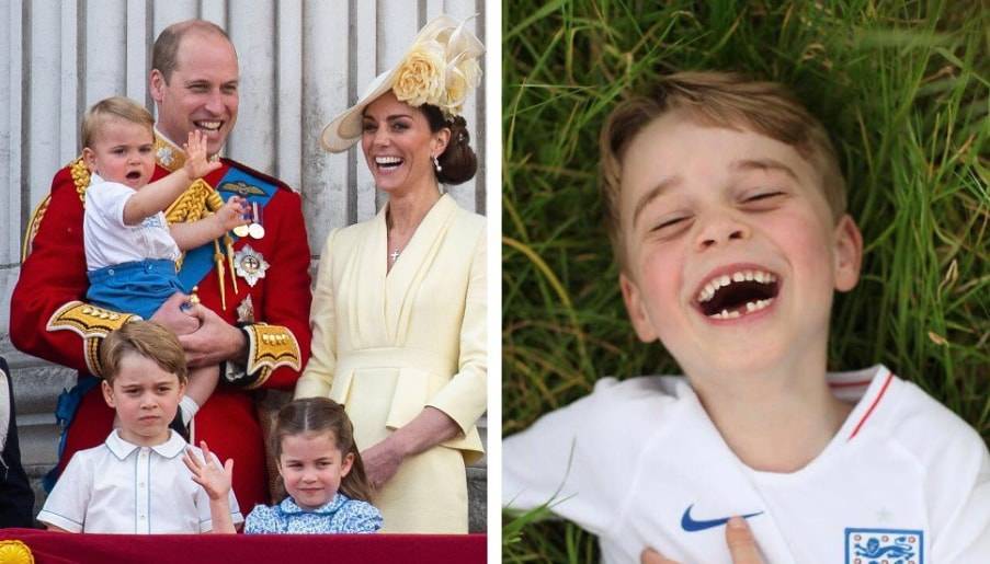 Новые фото принца Джорджа показал Кенсингтонский дворец в честь его 6-летия