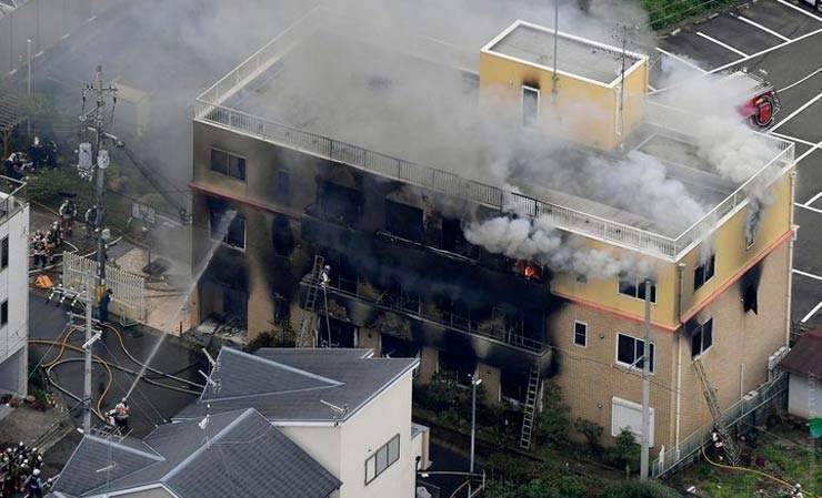 В Японии подожгли студию аниме. Погибли 23 человека, еще около 40 пострадали