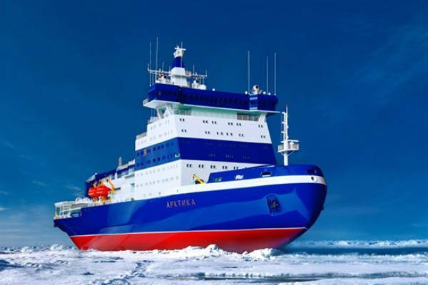 Россия потратит еще 100 млрд рублей на строительство ледоколов типа «Арктика»