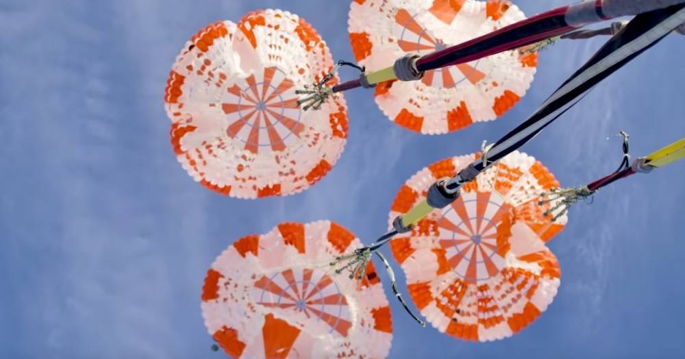 Как испытывают парашюты для&nbsp;космических кораблей: видео
