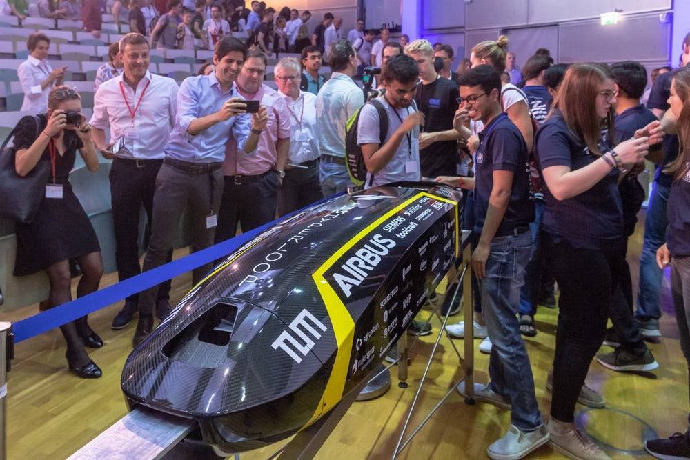 Установлен новый рекорд конкурса Hyperloop One