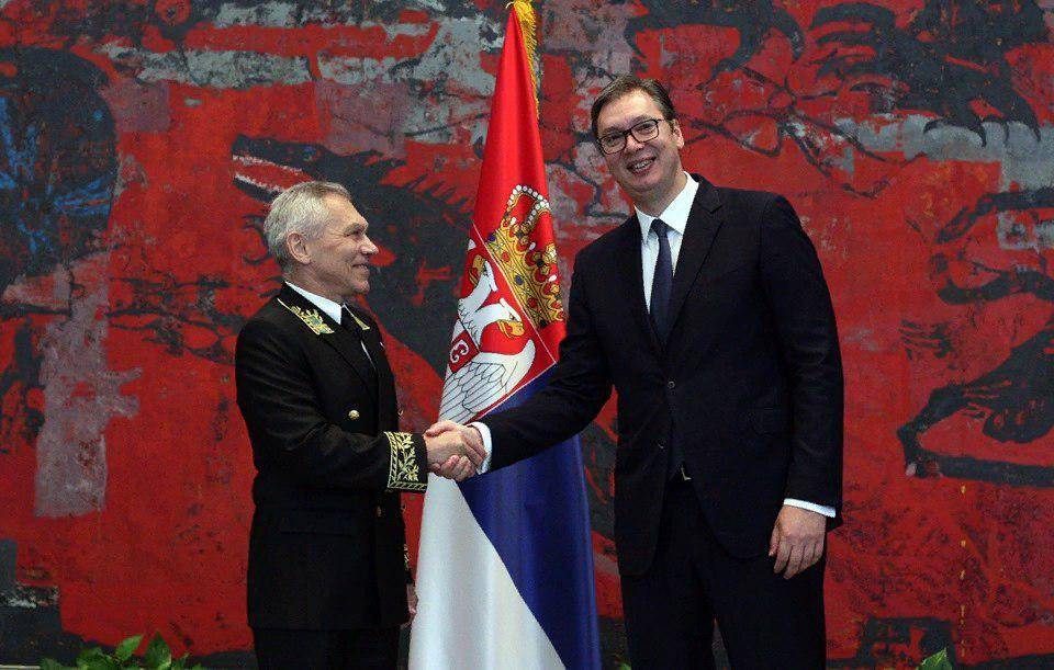 Президент Сербии принял нового посла России