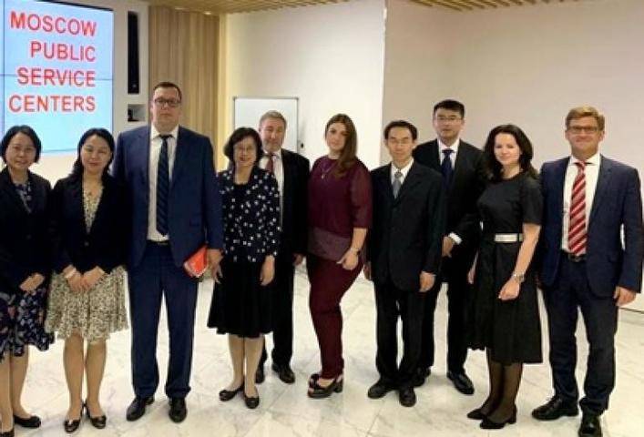 Делегация из Китая посетила Москву и познакомилась с рейтингом «Ведение бизнеса»