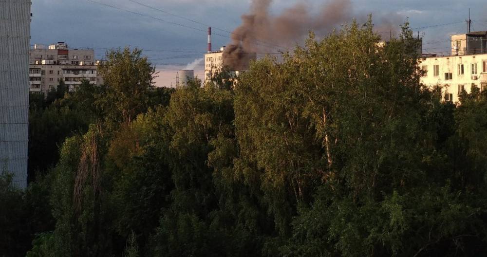 Пожар произошел в жилом доме на северо-востоке Москвы