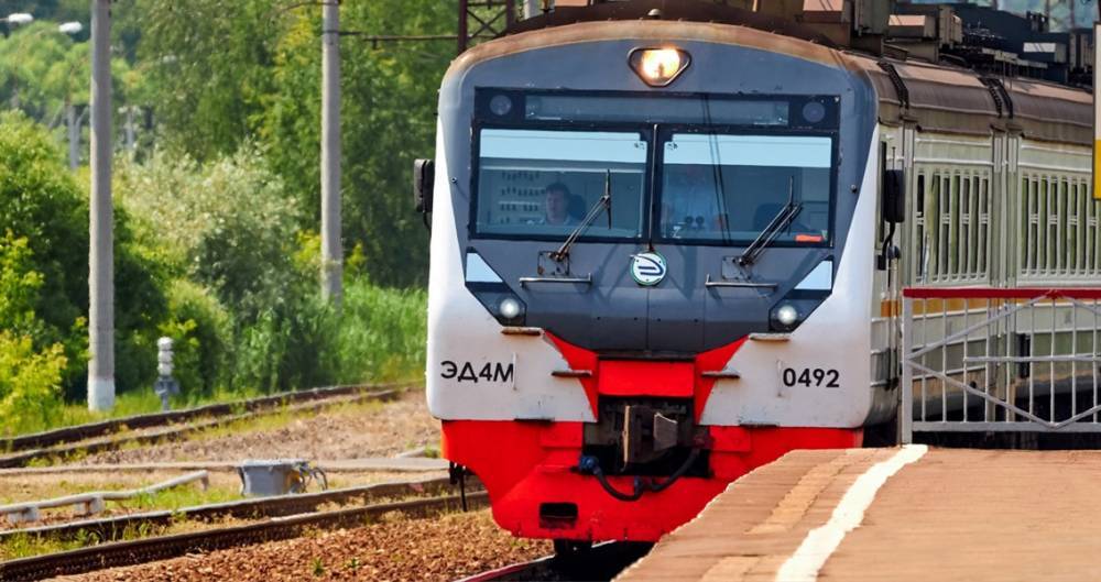 Несколько поездов Рижского направления МЖД следуют с увеличенным интервалом