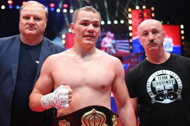 Российский боксер Чудинов защитил титул континентального чемпиона WBA