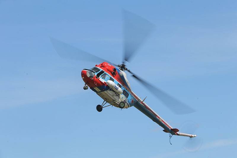 В России совершил жесткую посадку вертолет Ми-2