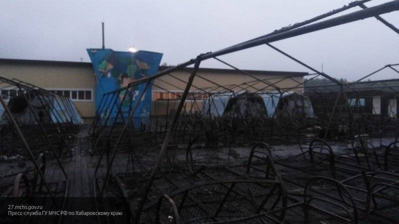 Число пострадавших при пожаре в лагере в Хабаровском крае выросло до 12 человек
