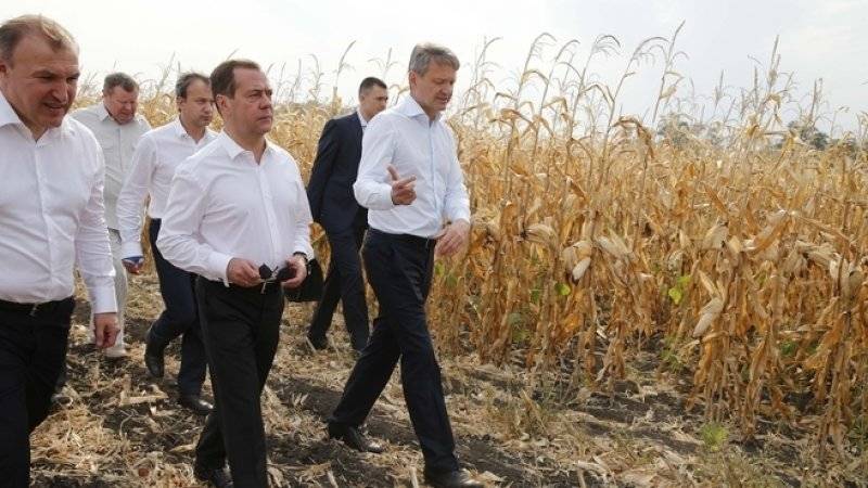 Медведев заявил о намерении поменять структуру экспорта сельхоз-товаров