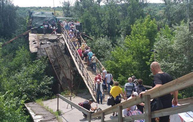 Украина предлагает открыть КПВВ «Золотое» на время ремонта моста