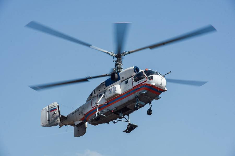 Вертолет МАЦ эвакуировал упавшего с высоты пятилетнего ребенка