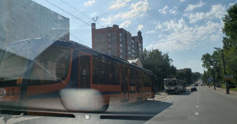 Техническая неисправность остановила движение трамваев в Смоленске