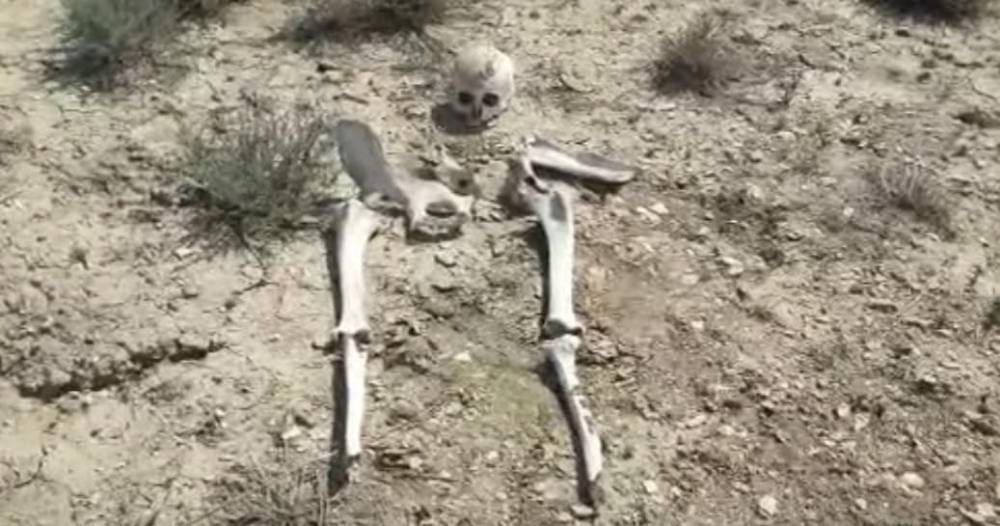 Скелетированные останки человека нашли во впадине Карагие в Мангистау
