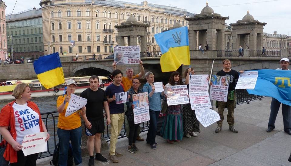 В Питере убили участницу акций в поддержку Украины