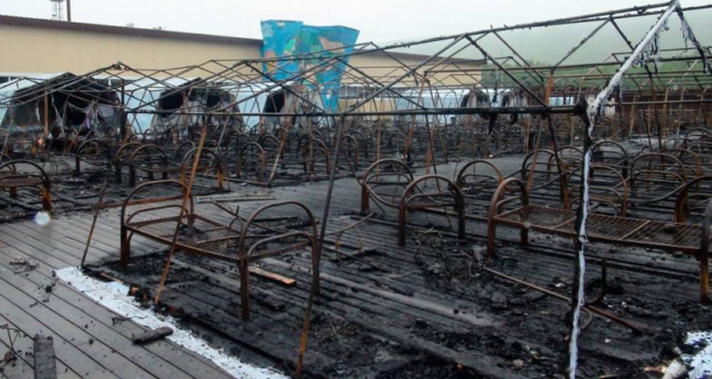 Число погибших при пожаре в лагере в Хабаровском крае увеличилось до двух