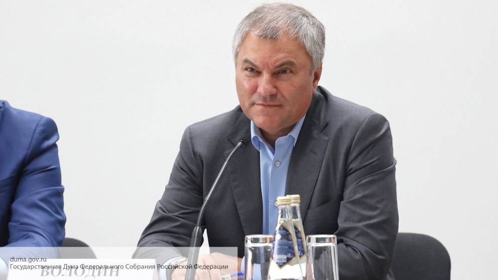 Володин призвал президента Грузии публично извиниться за хамство