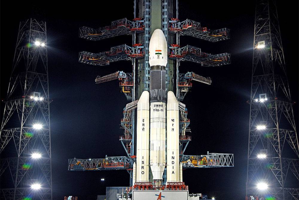 Индия запустила к Луне автоматическую станцию «Чандраян-2»