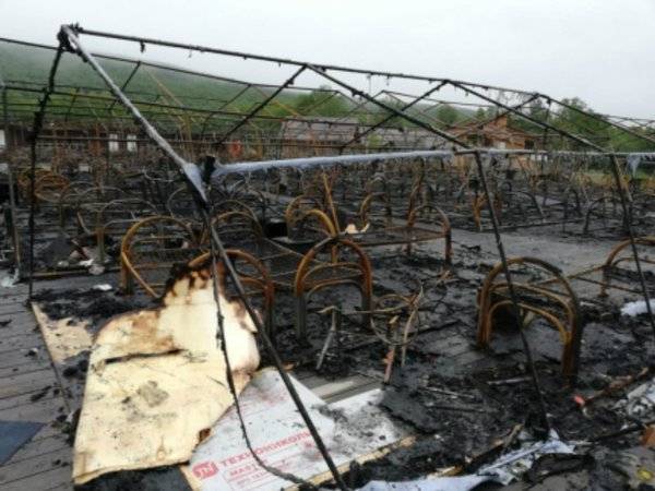 Сгоревший детский лагерь в Хабаровском крае оказался незаконным