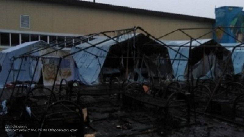 Власти Хабаровского края рассказали о состоянии пострадавших при пожаре в лагере детей