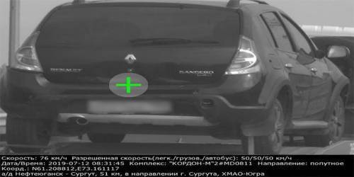 Renault Sandero без водителя оштрафовали за превышение скорости :: Autonews