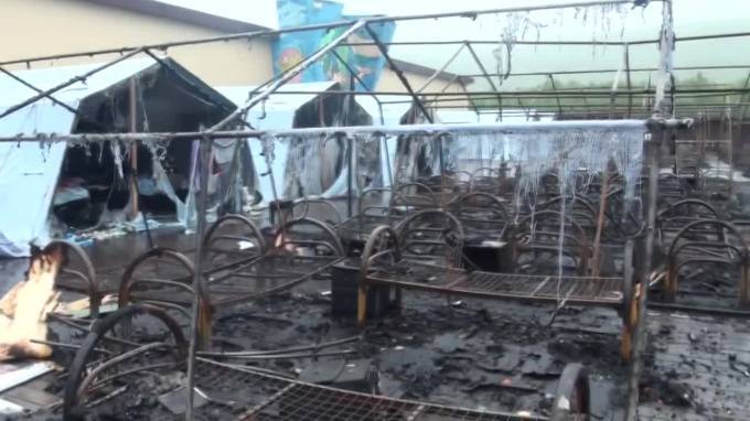 Число погибших детей при пожаре в палаточном лагере под Хабаровском выросло до четырех