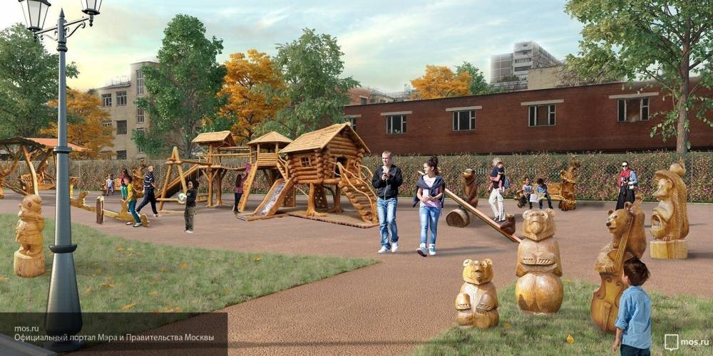 Собянин прибыл на место строительных работ по восстановлению Детского Черкизовского парка