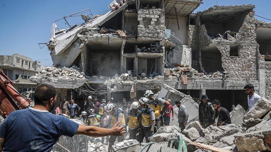 США обвинили Сирию и Россию в ударах по мирным жителям в Идлибе