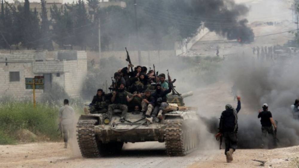 «Умеренная оппозиция» открыла огонь из РСЗО по жителям Сирии на севере Хамы