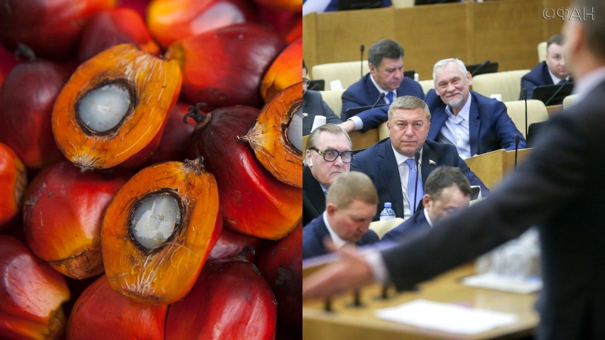 Госдума лишила пальмовое масло налоговых льгот в России