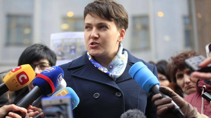 Савченко пожалела о смерти Захарченко
