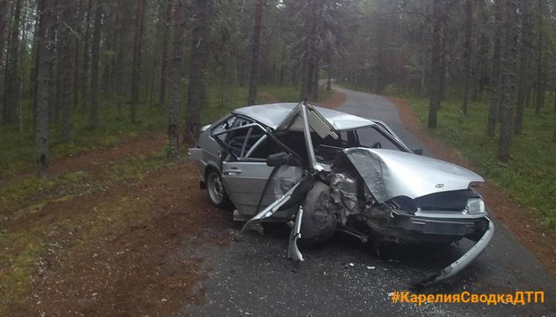 Автомобиль протаранил дерево: пять человек пострадали в ДТП в Карелии — Информационное Агентство "365 дней"