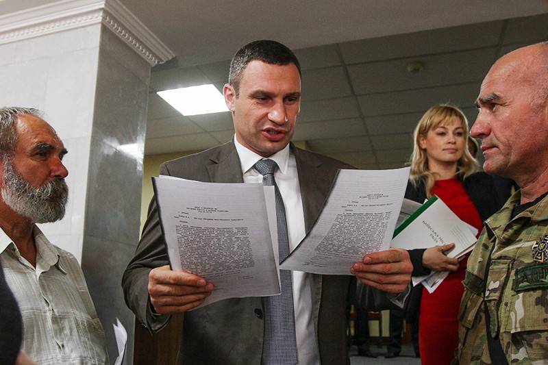 Опубликован документ об увольнении Кличко с поста мэра Киева