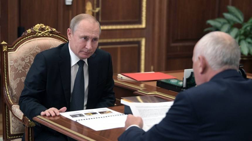 Казбек Коков отчитался Путину о состоянии дел в Кабардино-Балкарии