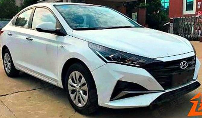 Обновлён седан Hyundai Verna