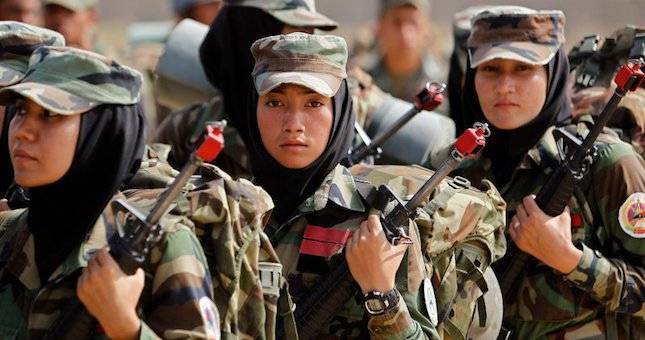 В афганской армии растет количество женщин