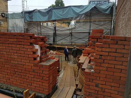 Реконструкция «Шахматного дома» возобновилась после переработки проекта