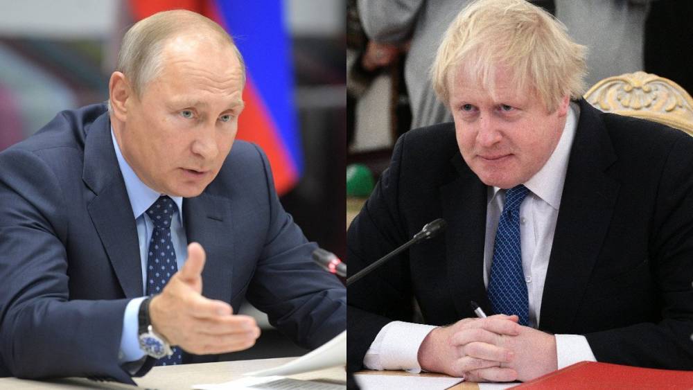 Путин поздравил Джонсона с победой на выборах премьер-министра Великобритании