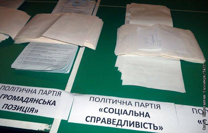 На Украине обработали 99,76% протоколов на выборах в Раду