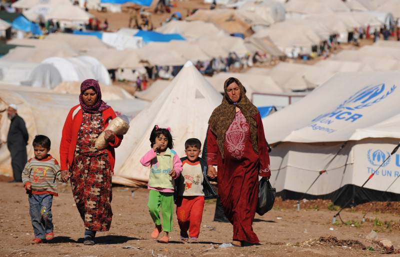 Минобороны РФ: больше 1,1 тысячи беженцев вернулись в Сирию 24 июля